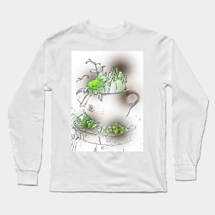 Delicate green peas Long Sleeve T-Shirt